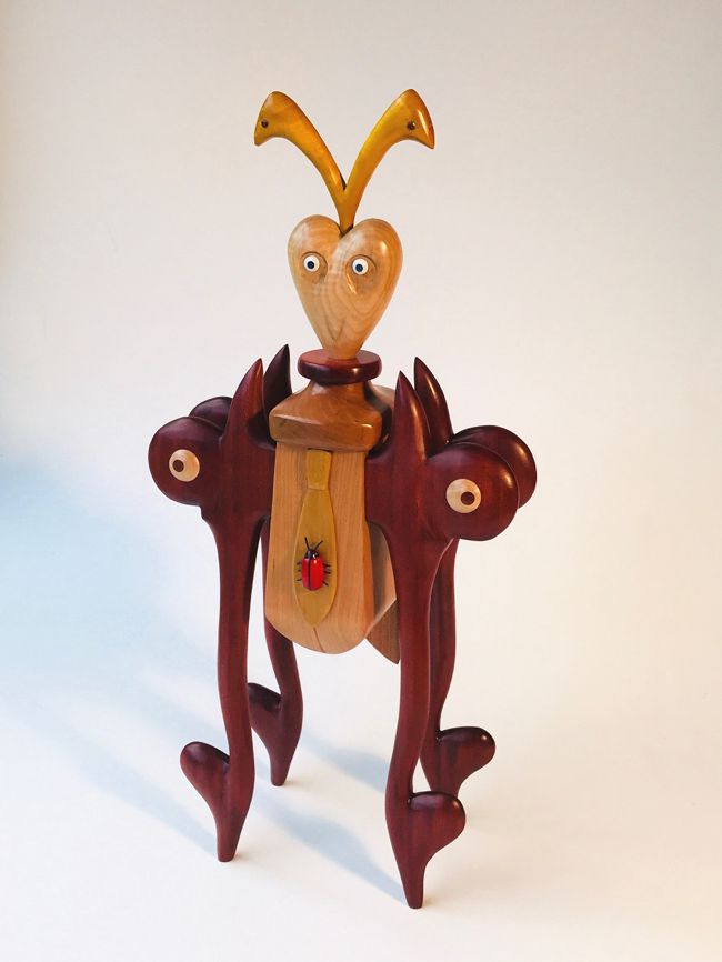 BuggerKing_dt "Bugger King" - 28"H x19"W x13"D