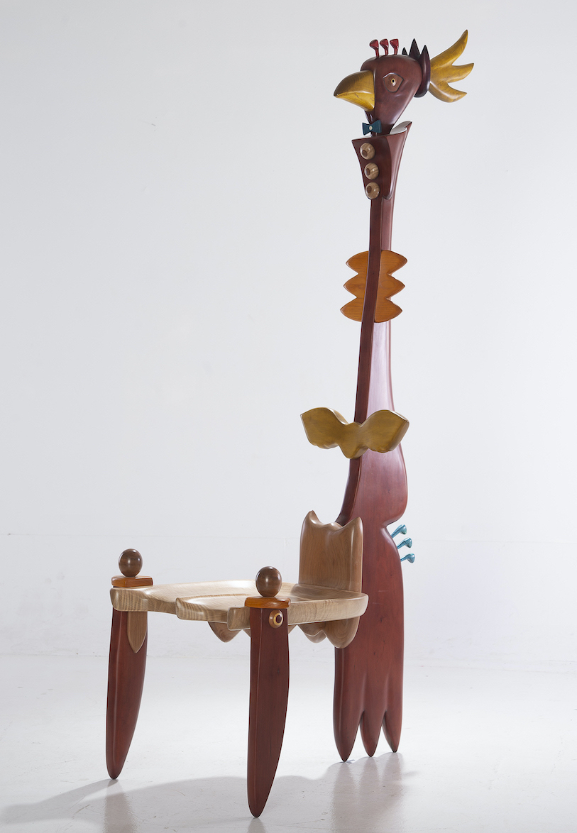 Fowlderol-77Hx44Wx47D "Fowlderol" - 77"H x 44"W x 47"D